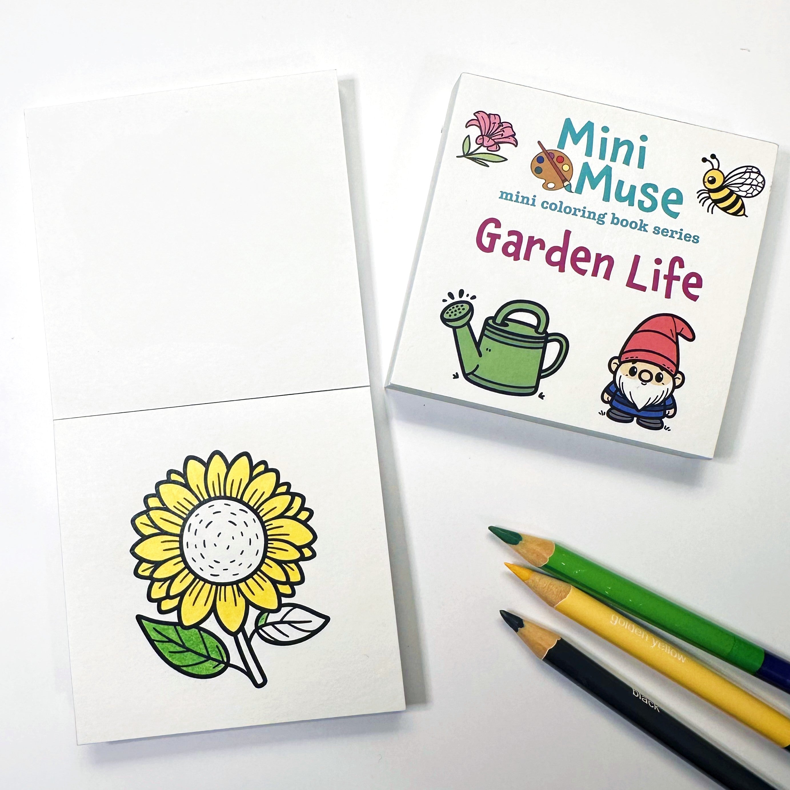 Garden Life Mini Coloring Book